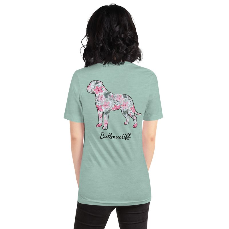 Bullmastiff Mom Tropical TShirt