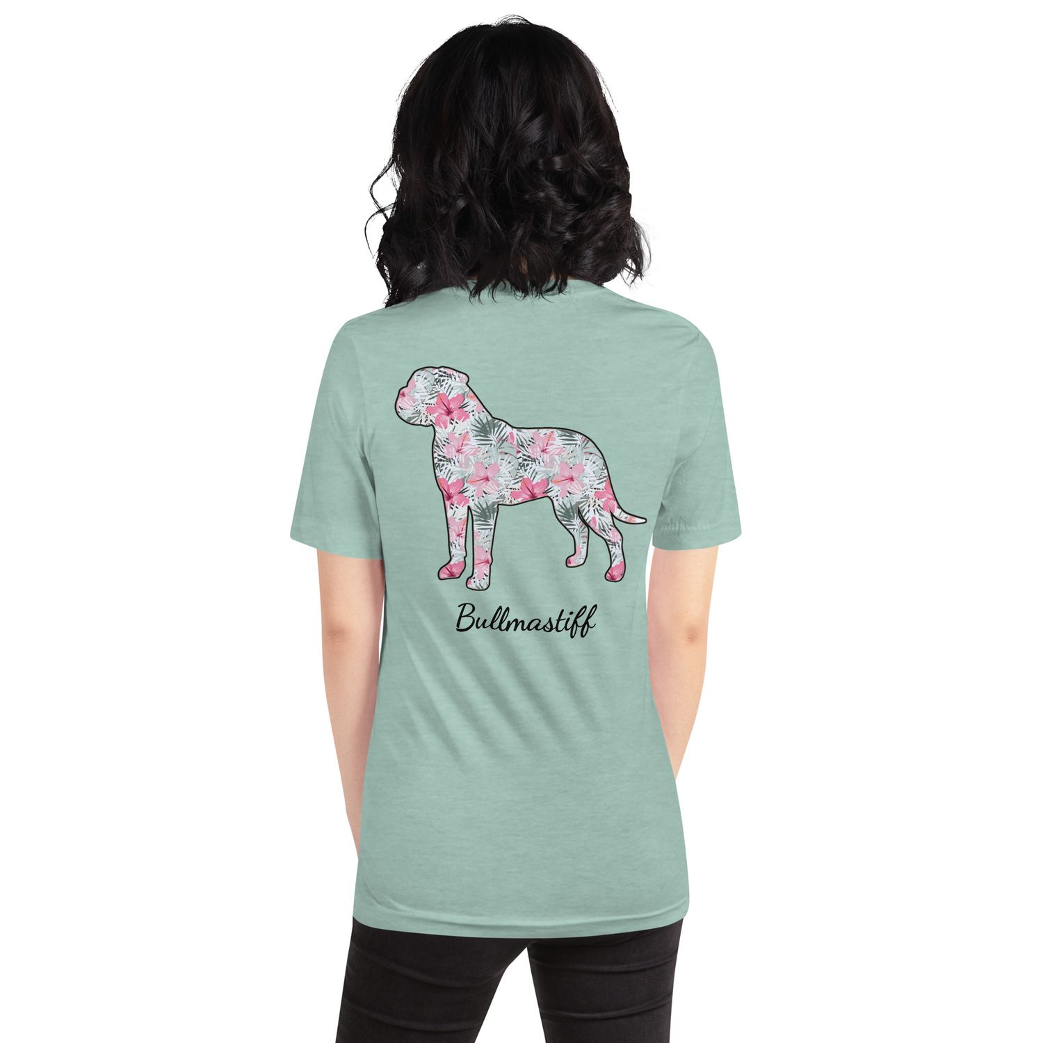 Bullmastiff Mom Tropical TShirt