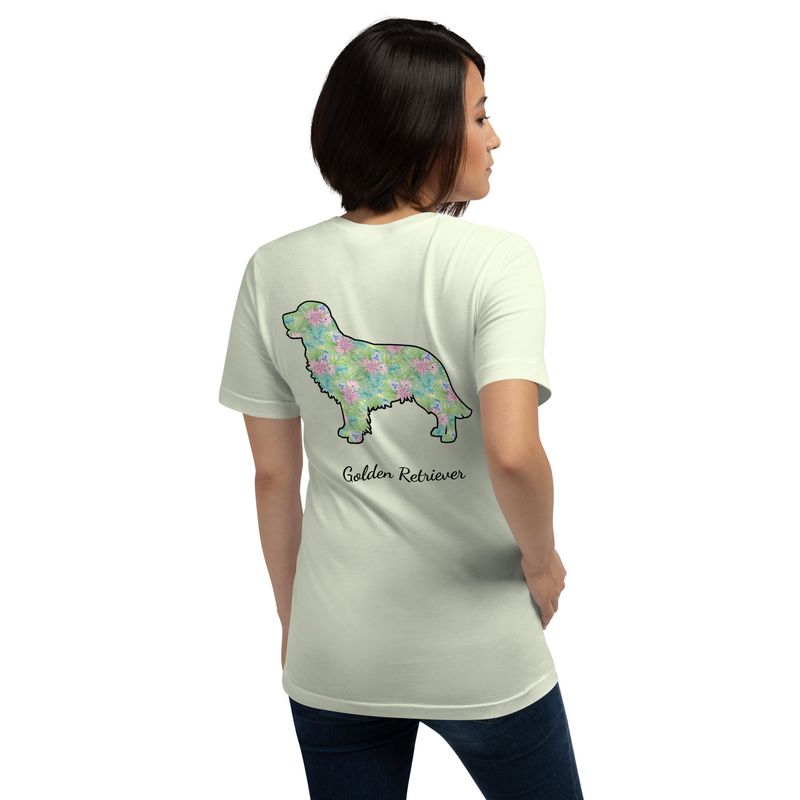 Retriever Mom Tropical TShirt