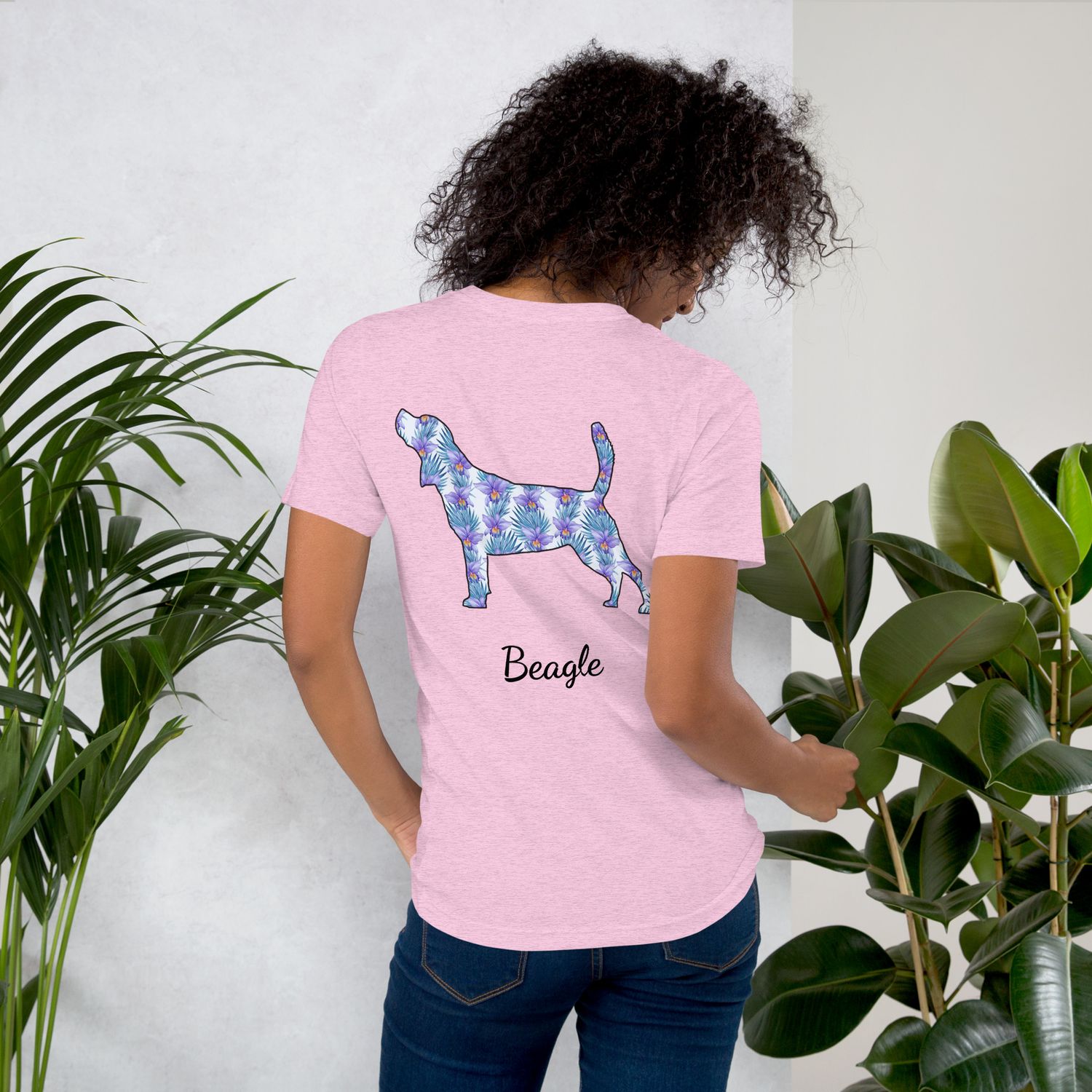 Beagle Mom Tropical TShirt