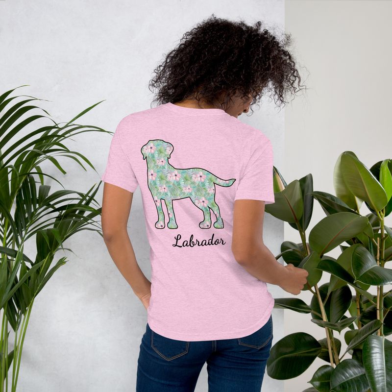 Labrador Mom Tropical Tshirt
