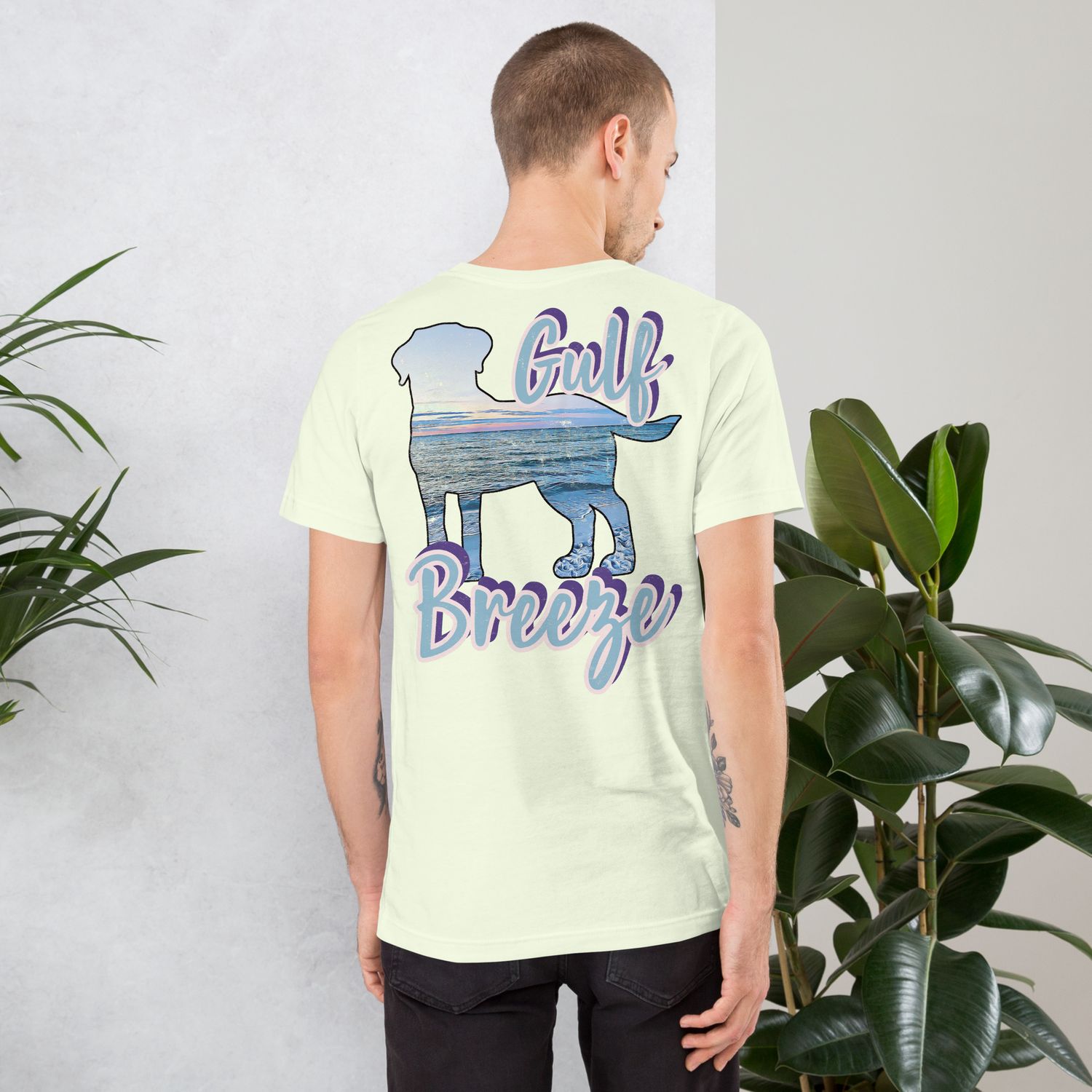 Gulf Breeze Distressed-Look Unisex TShirt