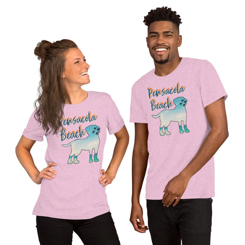 Pensacola Beach Distressed-Look (front only) Tshirt