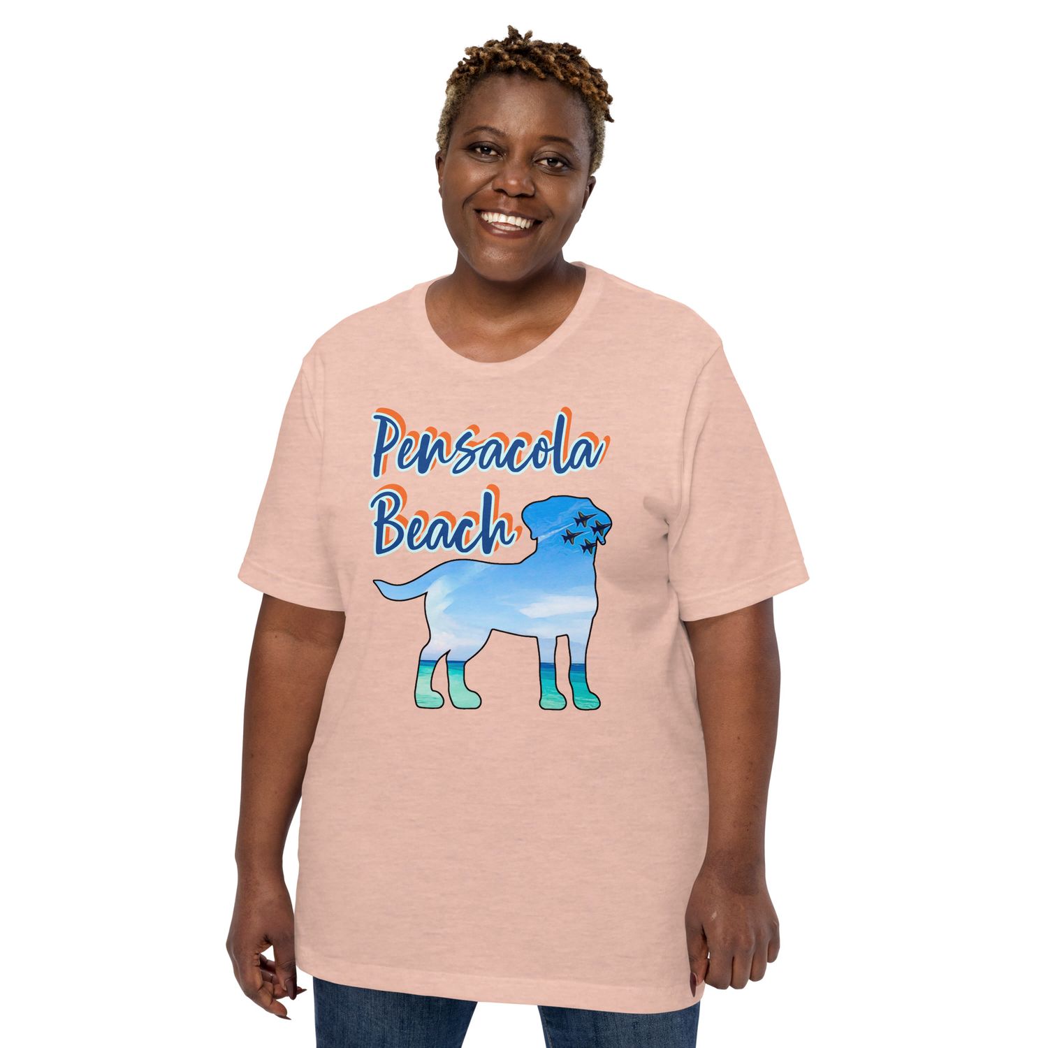 Pensacola Beach (front only) Unisex TShirt