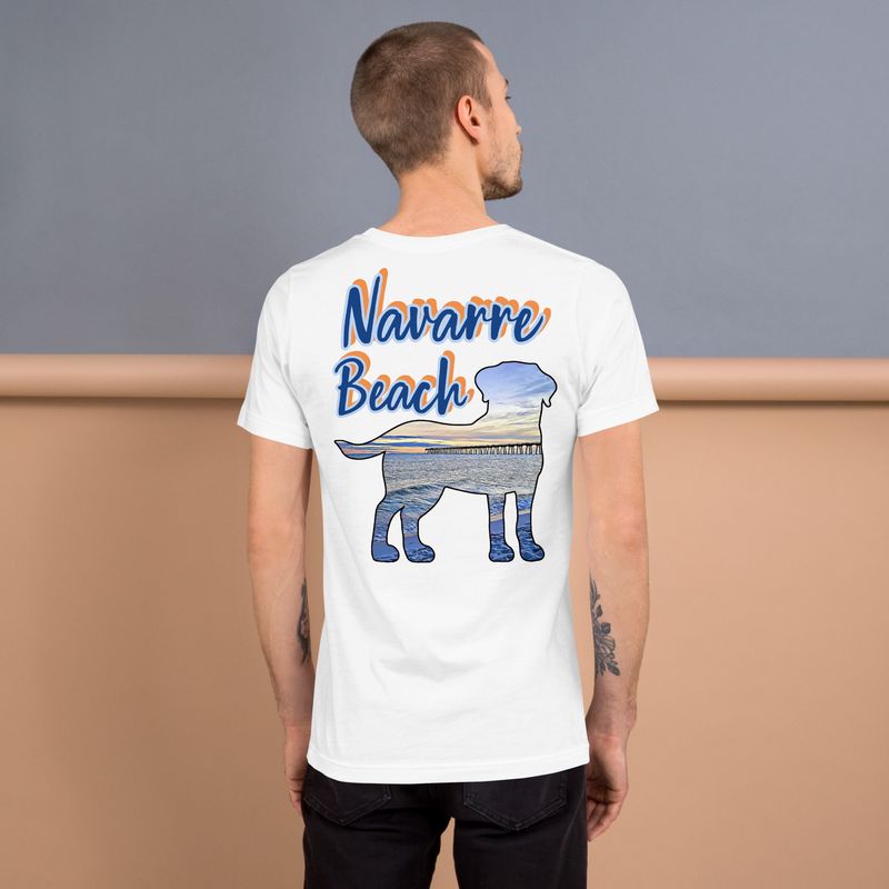 Navarre Beach Distressed-Look Unisex TShirt