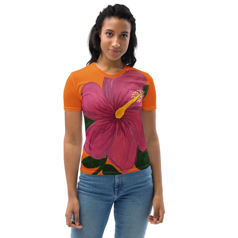 Tropical in Mango by K Women&#39;s T-shirt