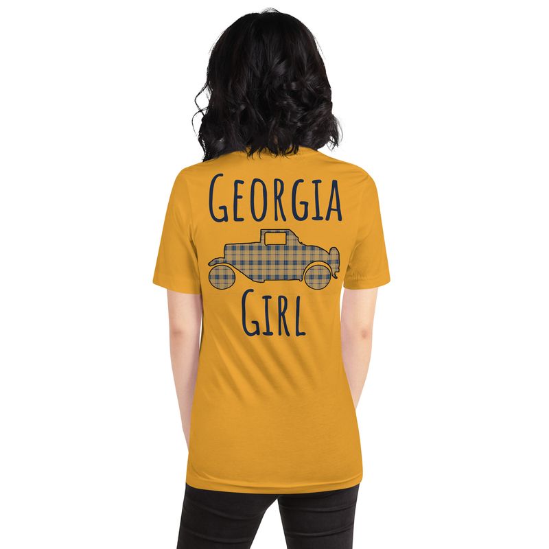 Georgia Girl (Wreck) Navy Text t-shirt