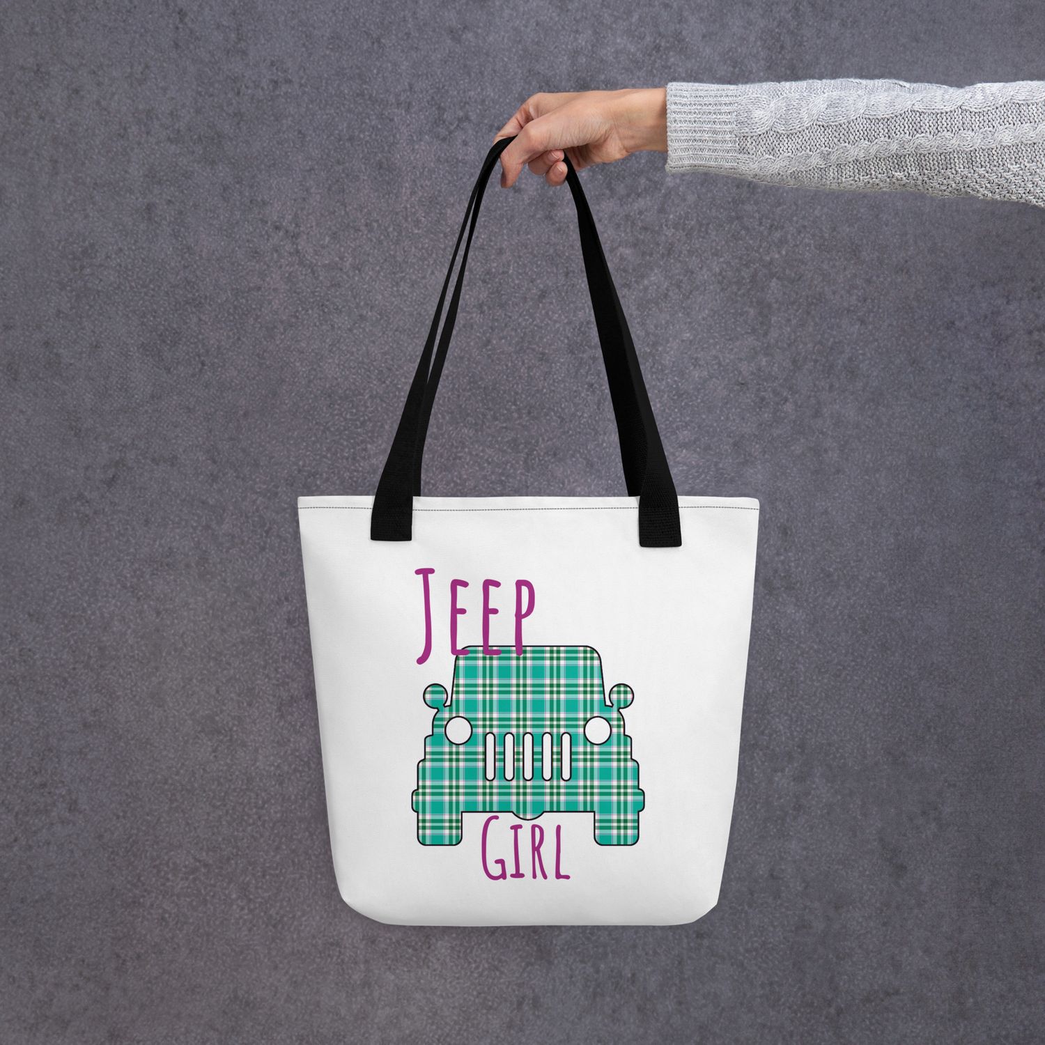 Jeep Girl Tote bag