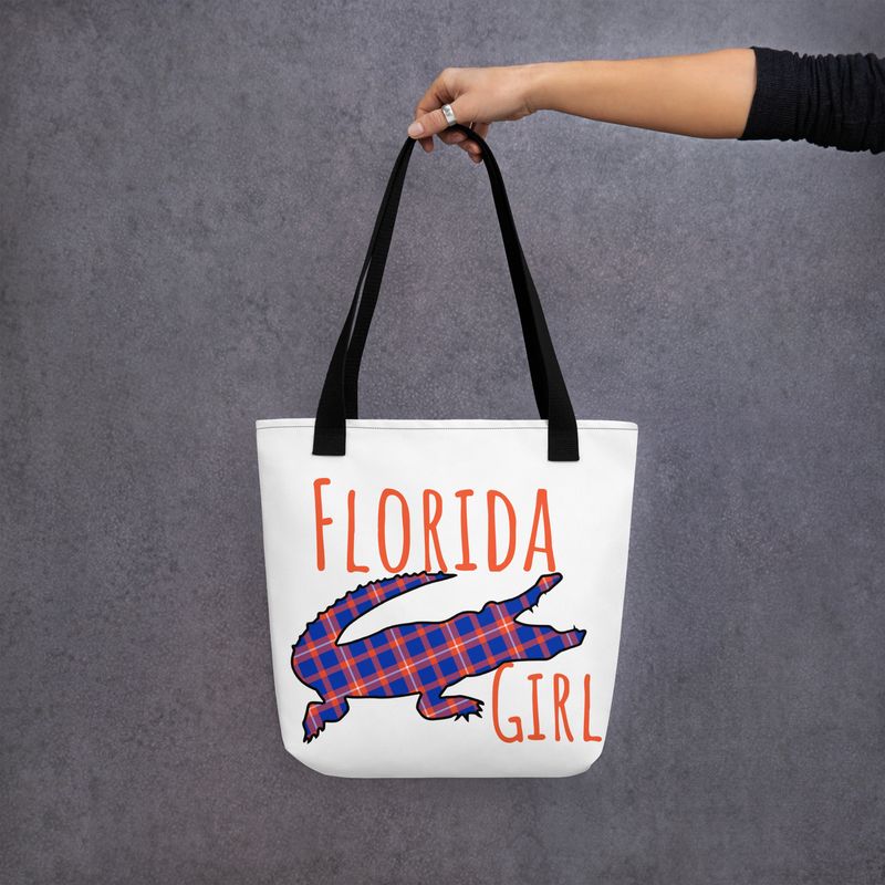Florida Girl (Gator) Tote bag