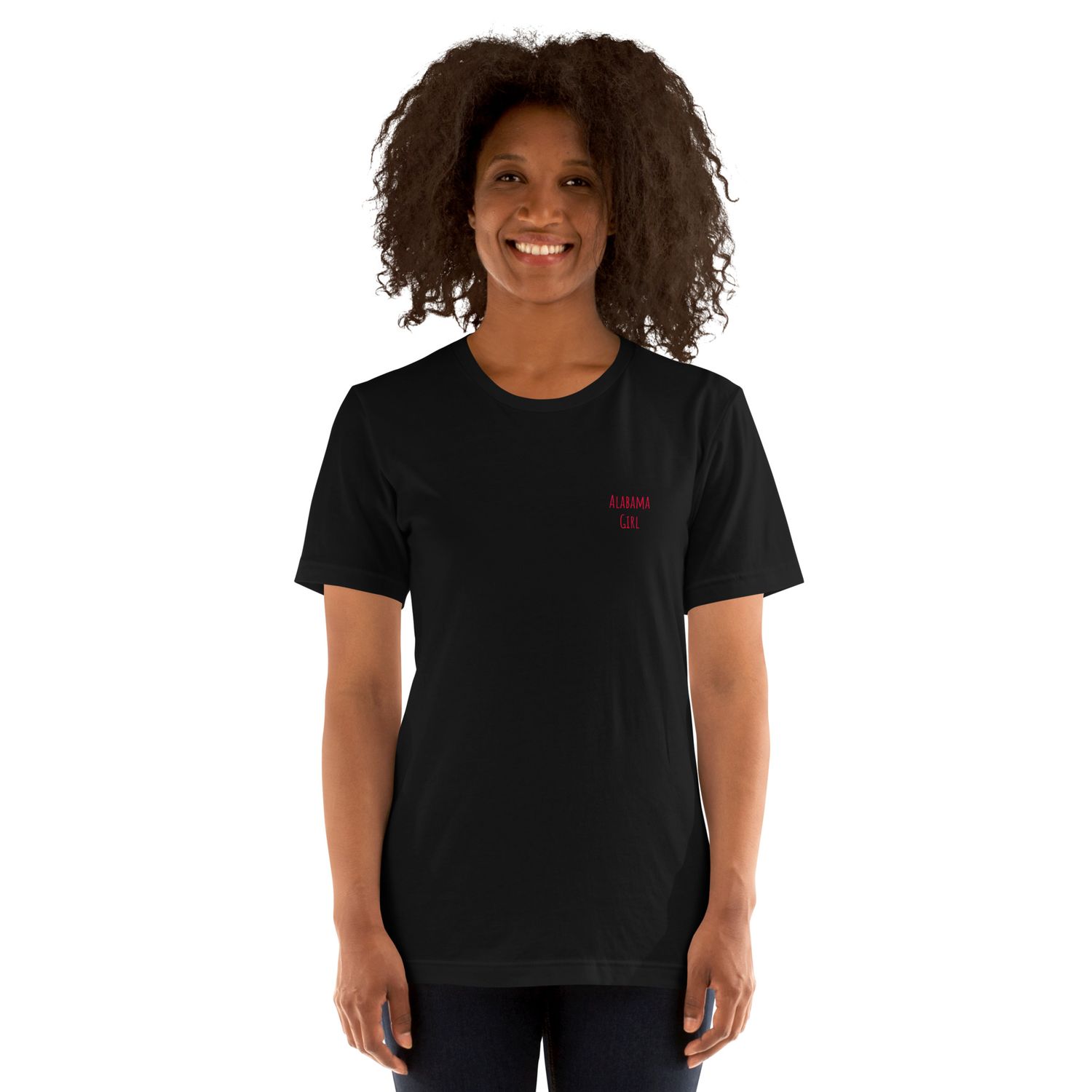 Alabama Girl (Elephant) Red Text t-shirt