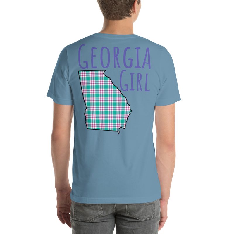 Georgia Girl Plaid t-shirt