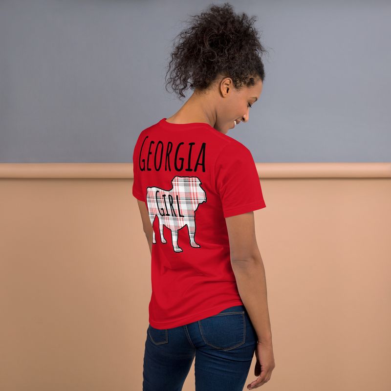 Georgia Girl (Bulldog) Black Text t-shirt