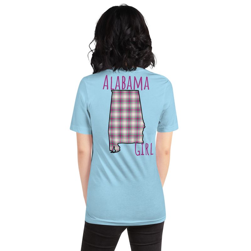 Alabama Girl Plaid t-shirt