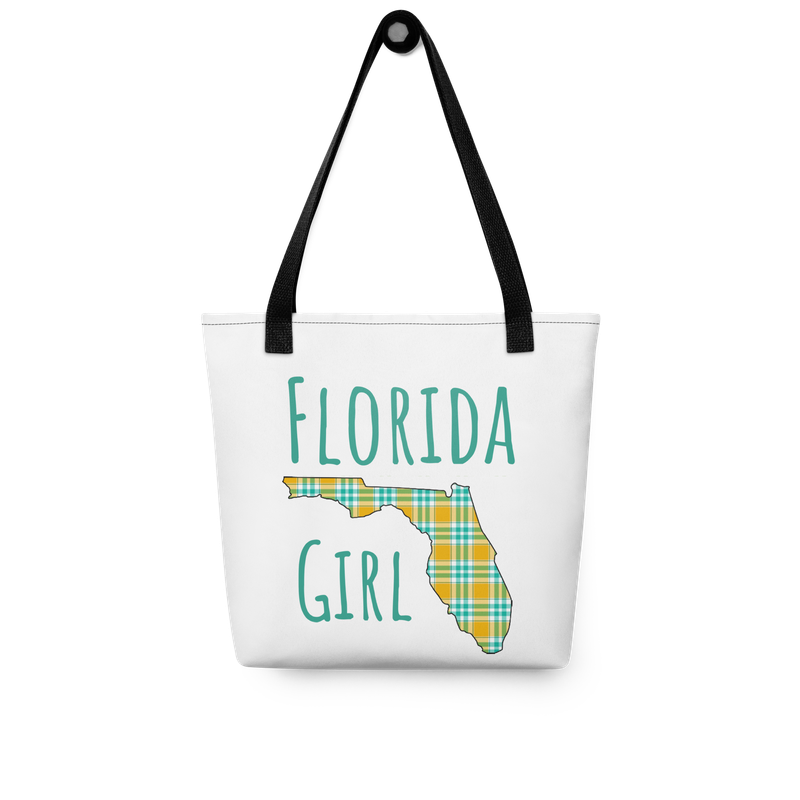 Florida Girl Plaid Tote bag