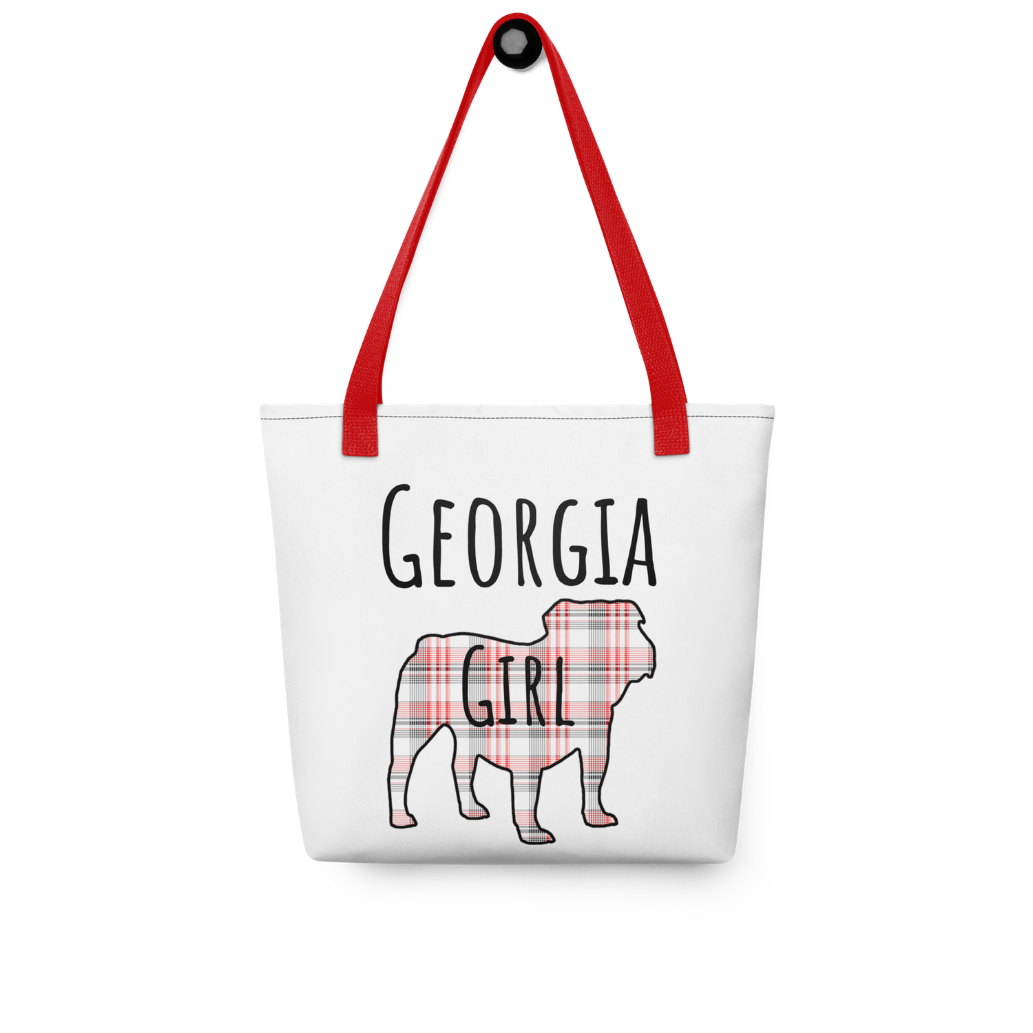 Georgia Girl (Bulldog) Tote bag Black Text