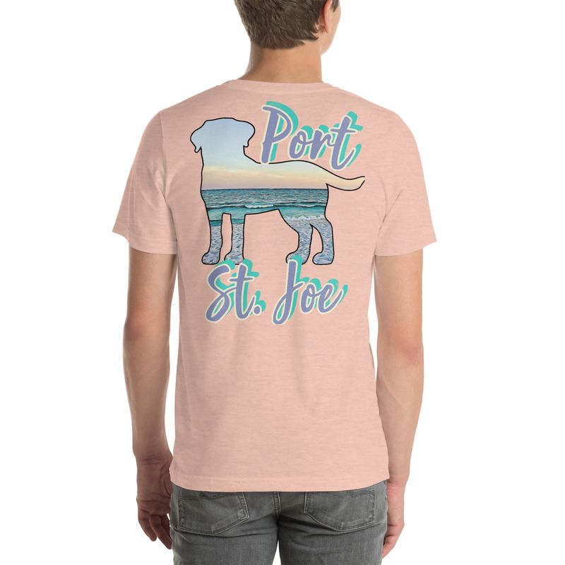Port St. Joe Distressed-Look Unisex t-shirt