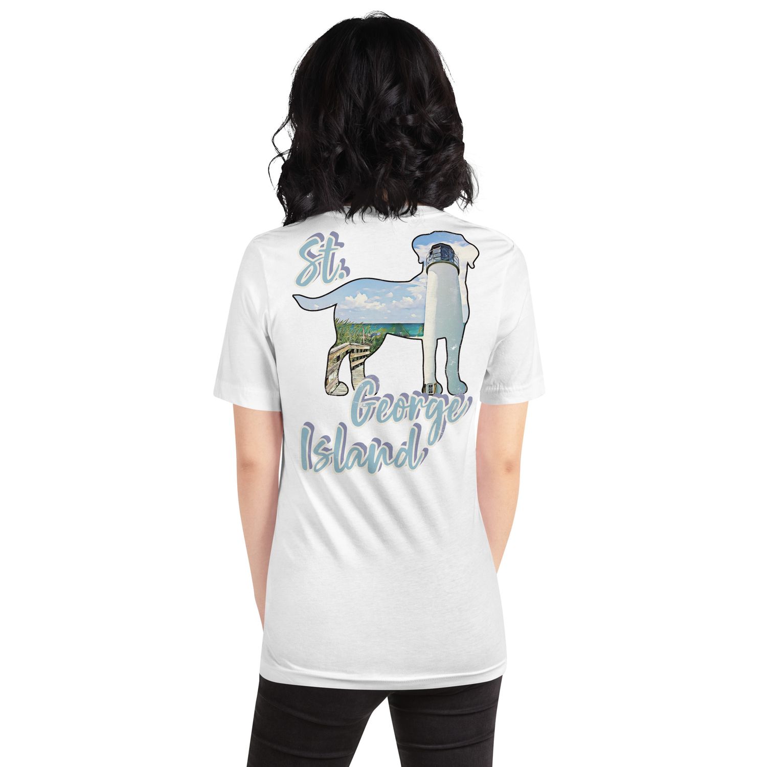 St George Distressed-Look Unisex TShirt