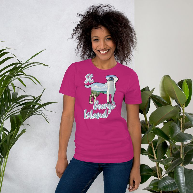 St George Distressed-Look (Front Only) Unisex TShirt