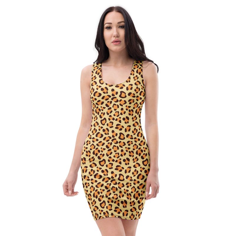 Leopard Print Bodycon dress