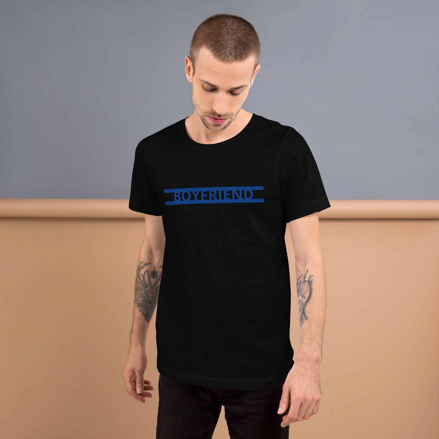 Thin Blue Line Boyfriend t-shirt