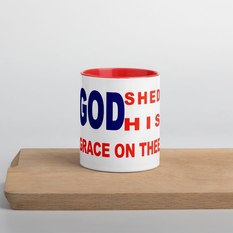 Shed Mug with Color Inside