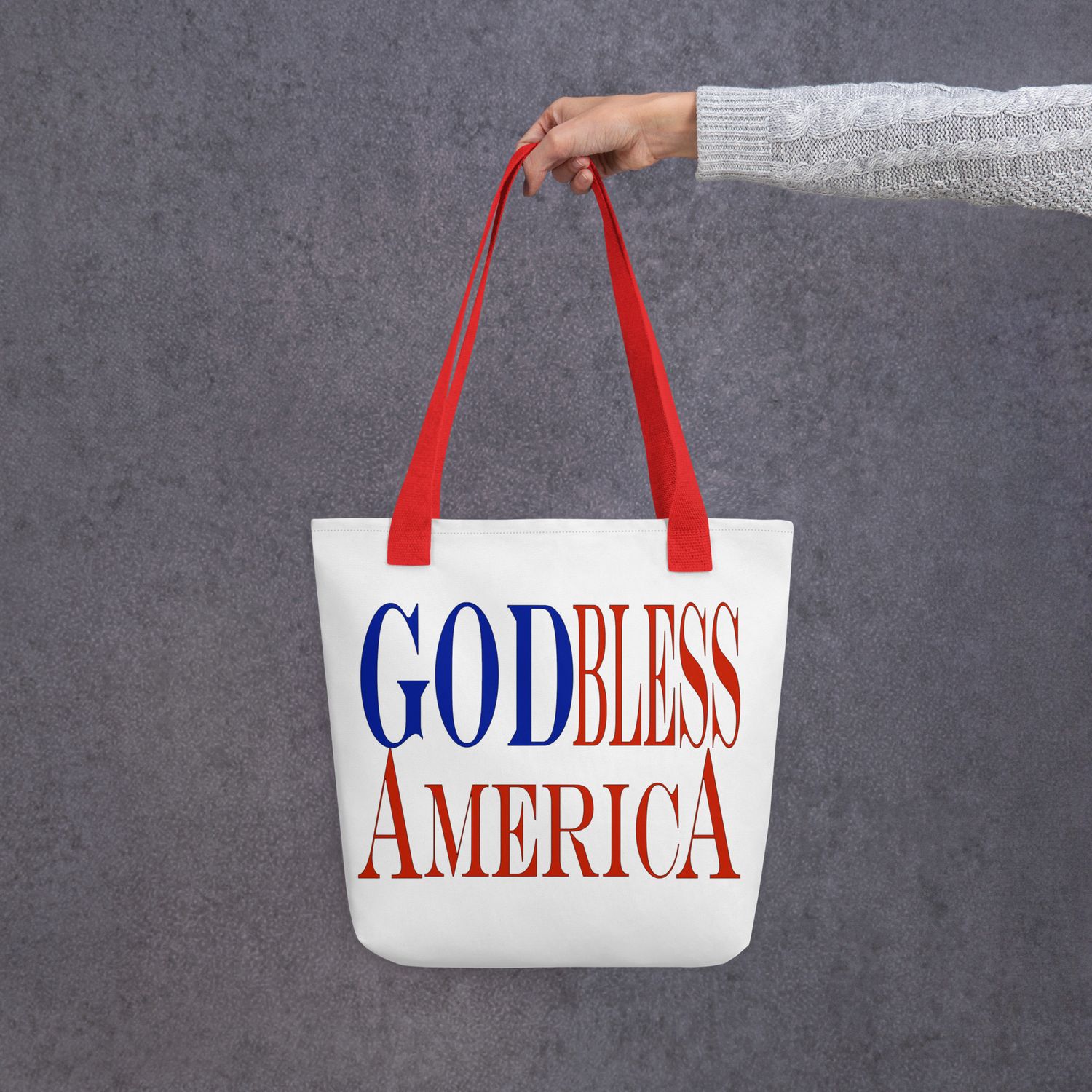 God Bless Tote bag