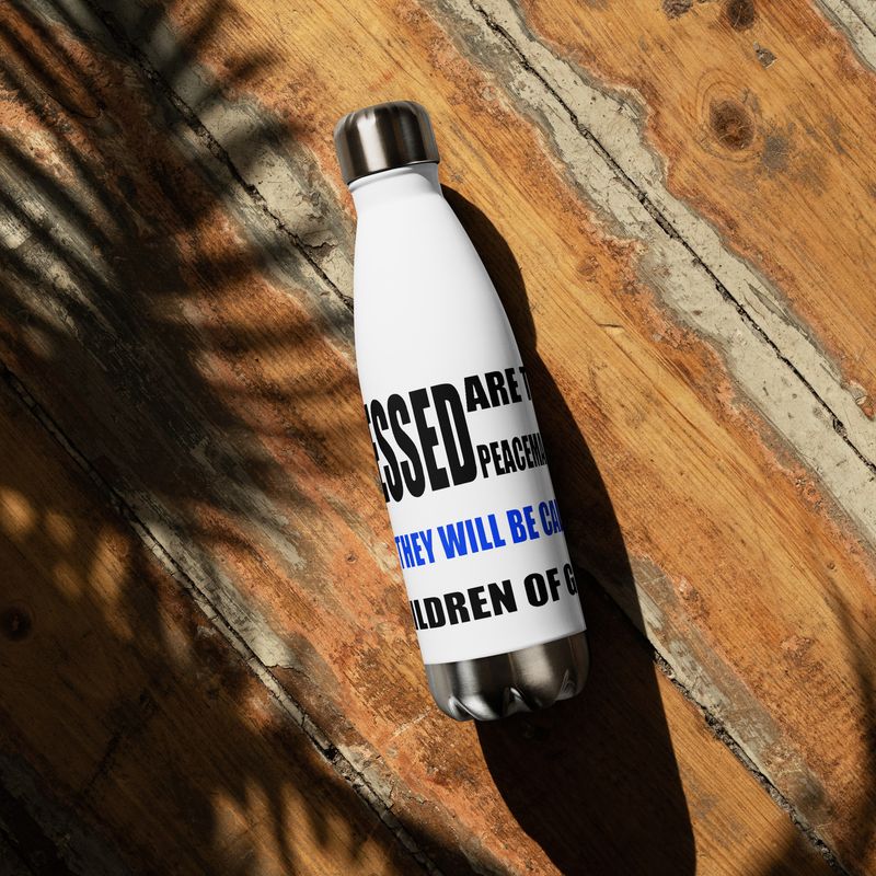 Peacemakers Stainless steel water bottle