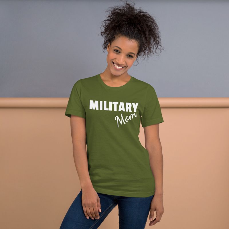 Military Mom t-shirt  (Other colors available)