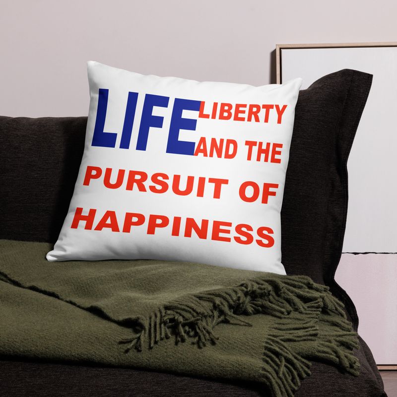 Life &amp; Liberty Basic Pillow