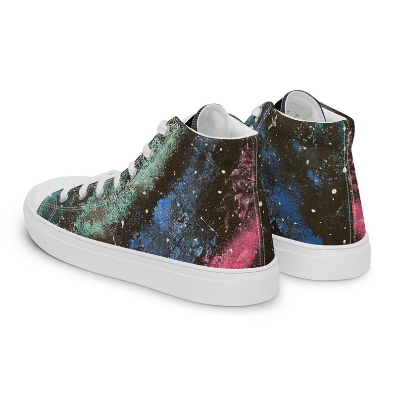 Final Frontier Women’s high top canvas shoes