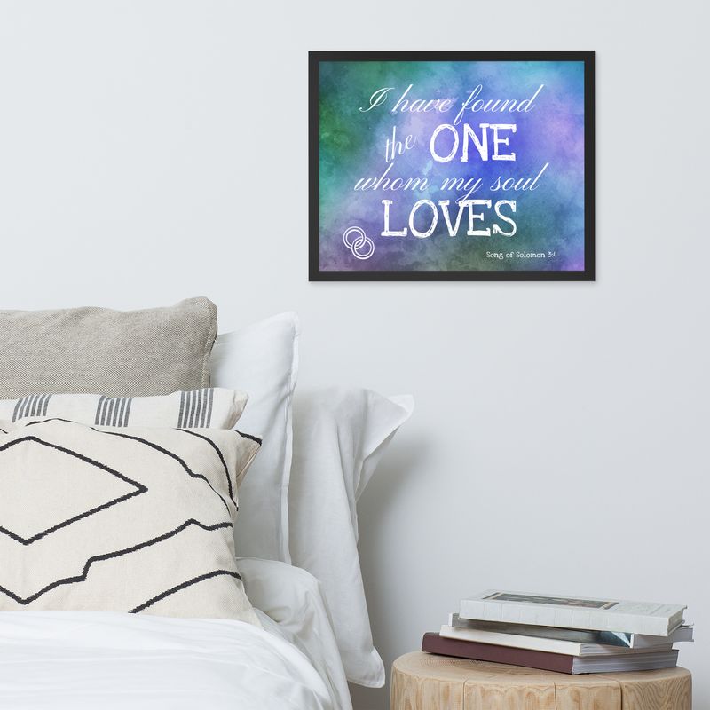 Found the One Framed poster