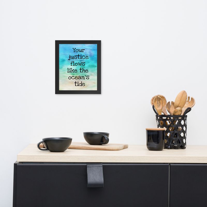 Your Justice Framed poster