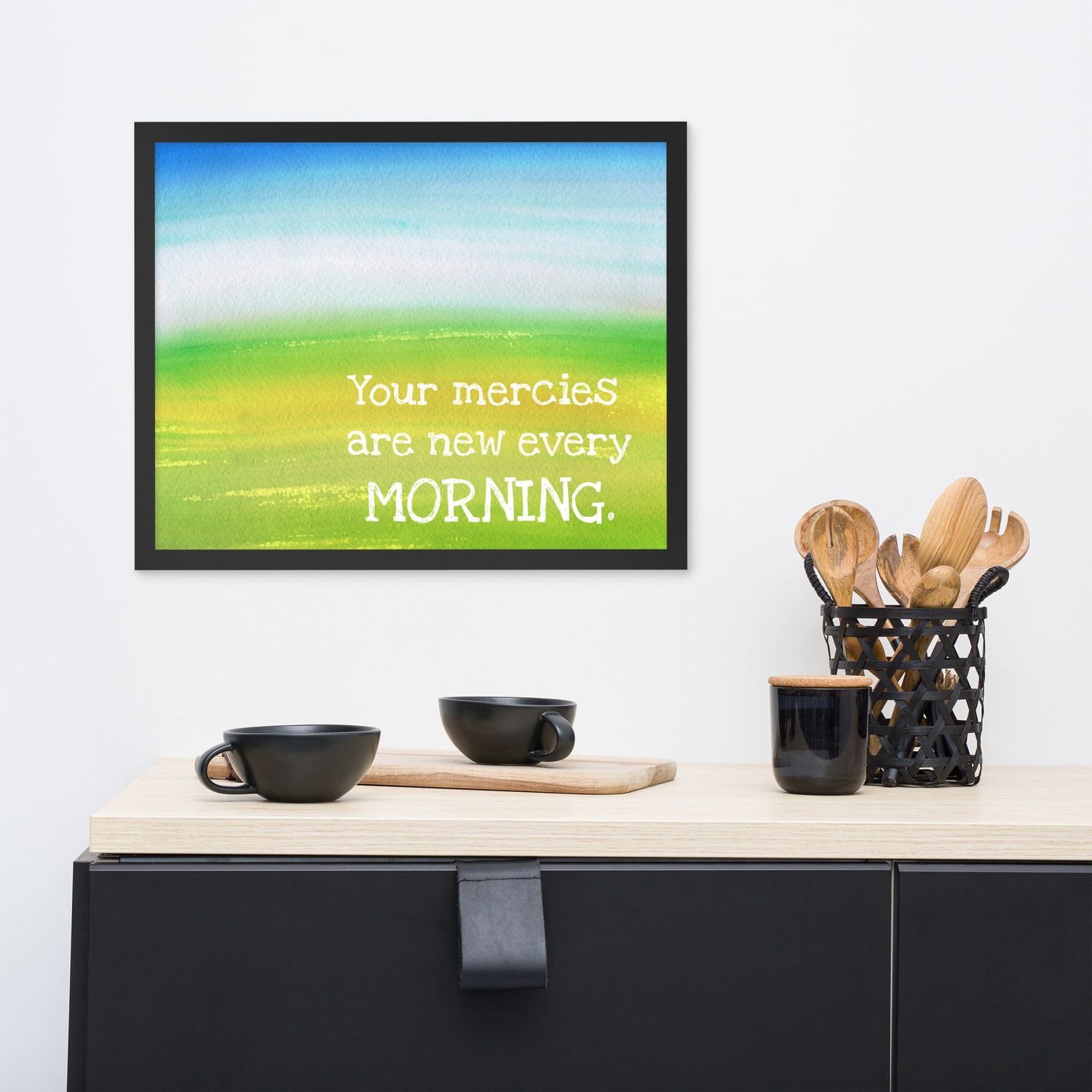Mercies Framed poster