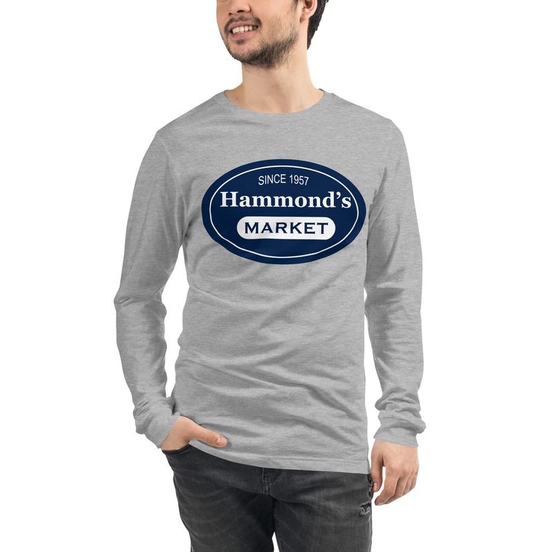 Hammond&#39;s Market Unisex Long Sleeve Tee
