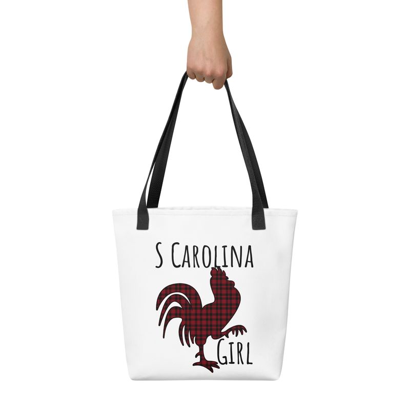 SC Girl Rooster Tote bag