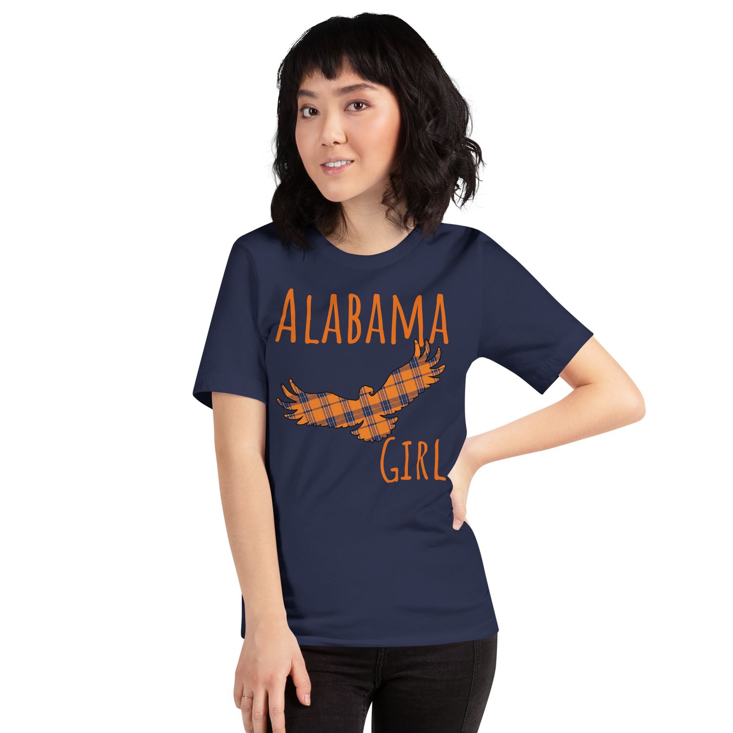 Alabama Girl (Eagle) Front Only t-shirt