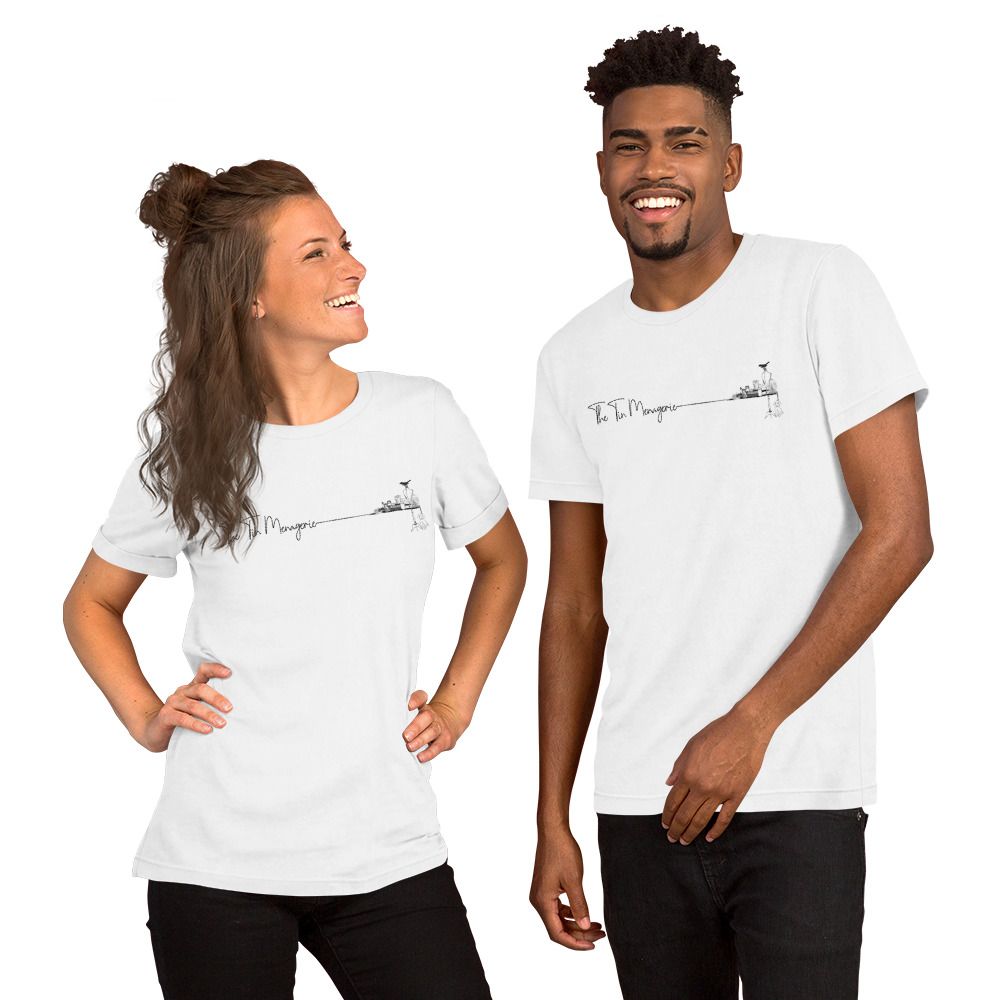 Tin Menagerie Unisex t-shirt