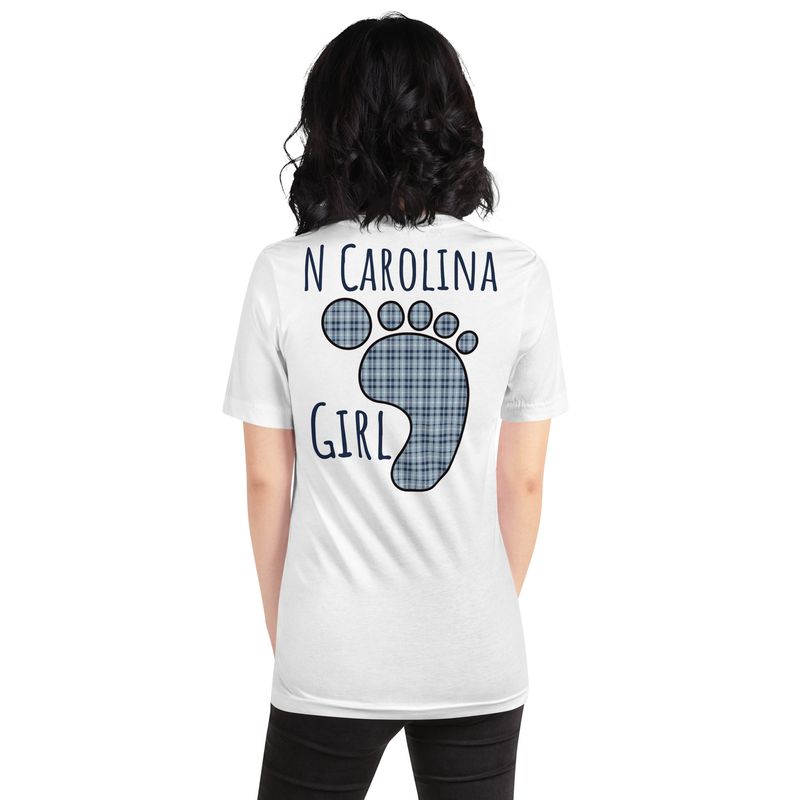NC Girl (Footprint) t-shirt