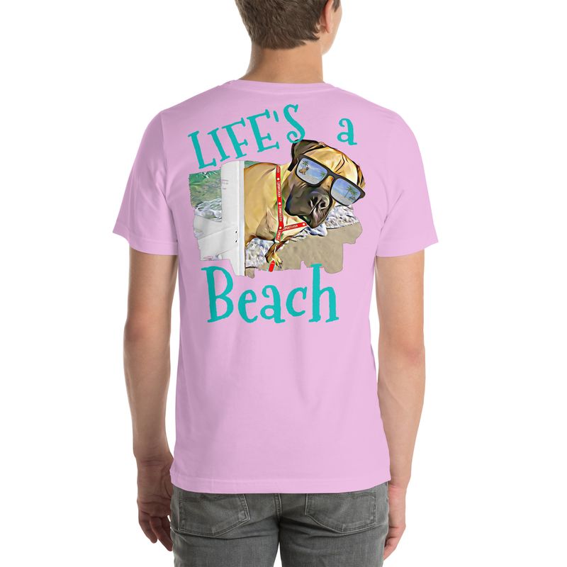 LIFE's a Beach Unisex t-shirt