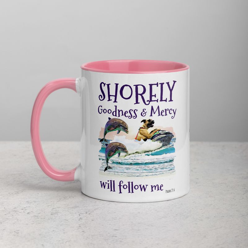 SHORELY Mug with Color Inside