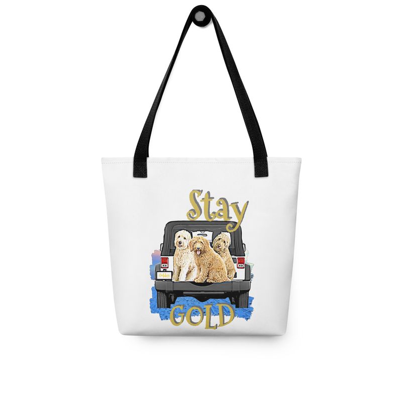 GOLD (Doodles) Tote bag