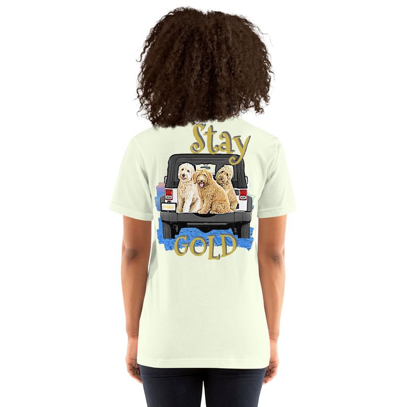 GOLD (Doodles) Unisex t-shirt