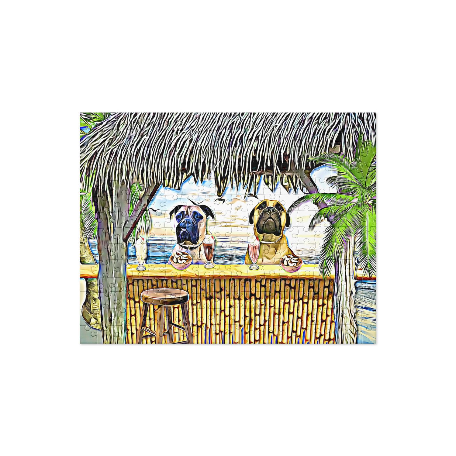 Yappy Hour Jigsaw puzzle