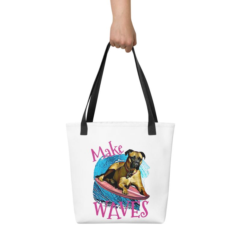 Make WAVES Tote bag
