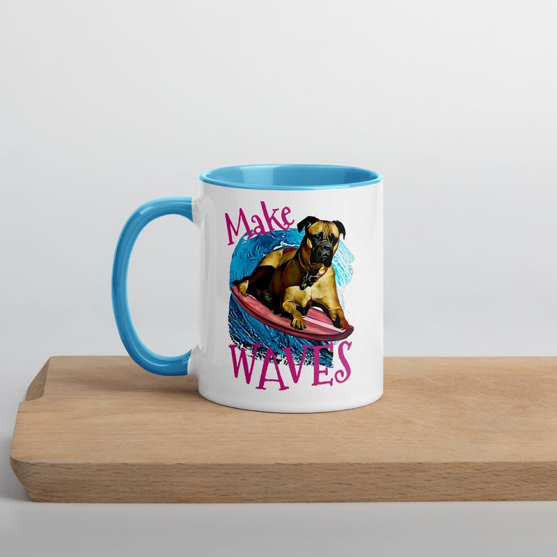 Make WAVES Mug with Color Inside