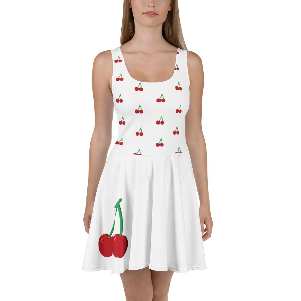Cherry Pickin Skater Dress