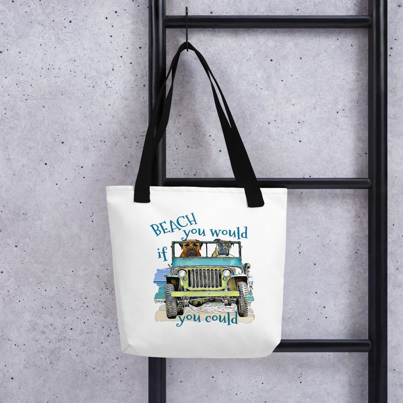 BEACH you Would tote bag