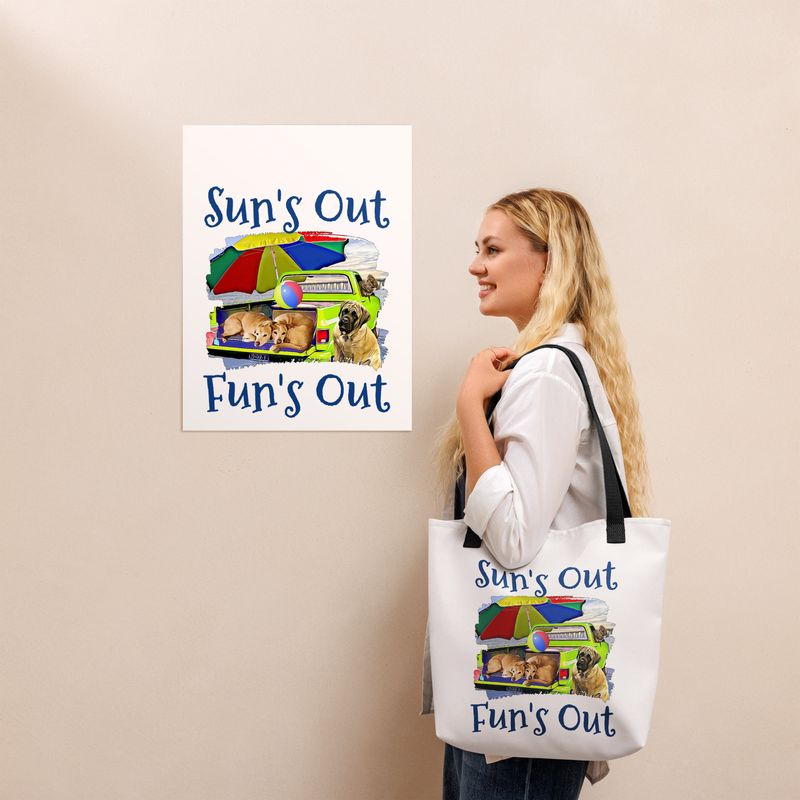Sun's Out Tote bag