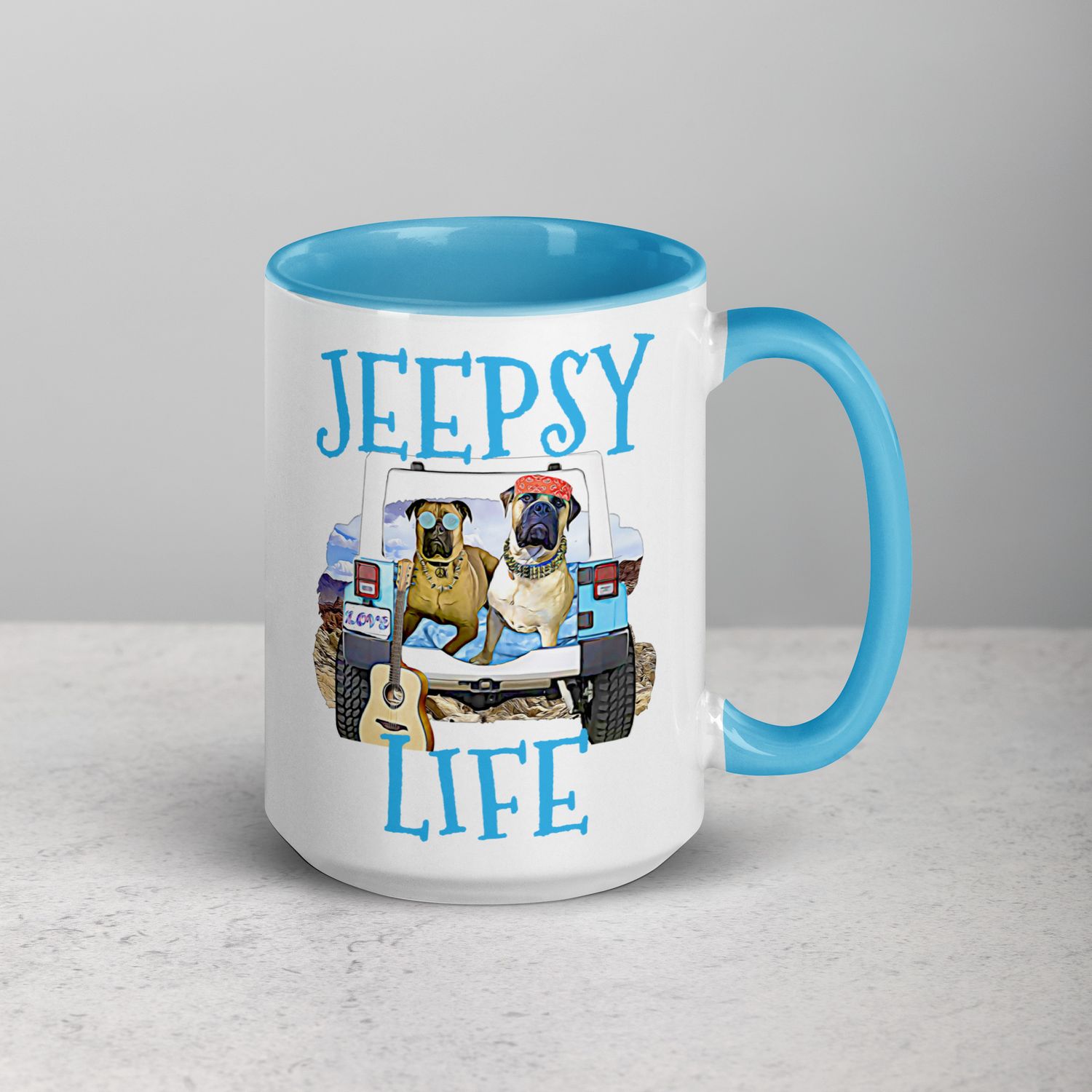 JEEPSY Mug with Color Inside