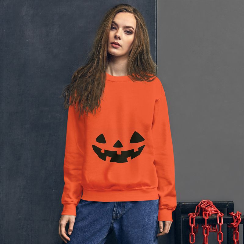 Jack O Lantern Unisex Sweatshirt
